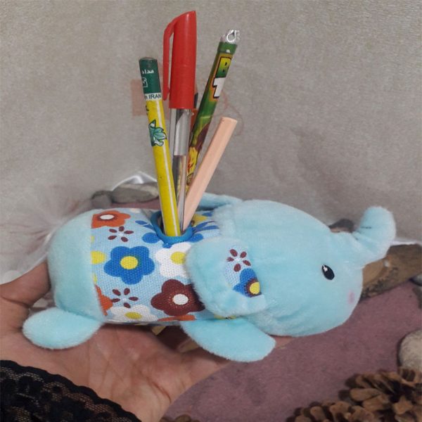 جا قلمی عروسکی طرح فیل