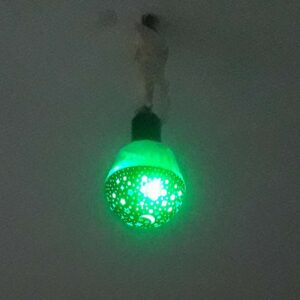 لامپ رقص نور بلوتوثی اسپیکردار مدل starry light
