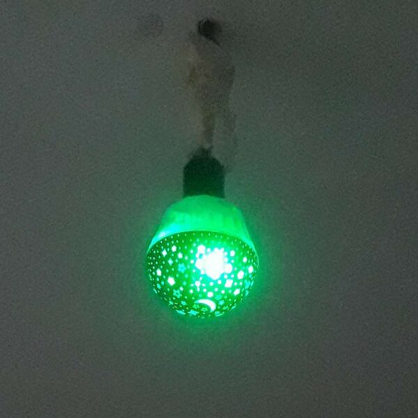 لامپ رقص نور بلوتوثی سقفی مدل starry light